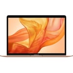 MacBook Air 13" Core i5 1,6 Ghz 8 GB 128 GB SSD Gold (2019) - Nytt batteri - Renoverad - Bra skick - Refurbished Grade C - Swedish keyboard