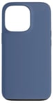 Coque pour iPhone 13 Pro Couleur bleu cadet simple