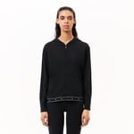 Lacoste Sweatshirt d'intérieur zippé à capuche Taille XXL Noir