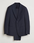 Giorgio Armani Soho Virgin Wool Suit Navy