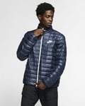 Nike Sportswear Synthetic Fill Jacket Sz L Obsidian Blue White BV4685 452