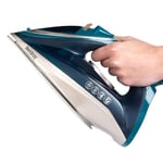 Beldray Steam Iron Duo Glide Ceramic Tip Soleplate,Self-Cleaning Function-UP1480