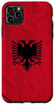 iPhone 11 Pro Max Albania Flag Colours Albanian Gift for Albanians Case