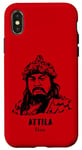 Coque pour iPhone X/XS Attila Hun Europe Barbare Empire Guerrier Ostrogoth Bulgars