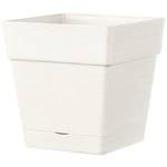 Deroma - Pot de fleur Quadro Save r - 31L - 35cm - Blanc