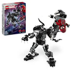 LEGO Marvel Venom Mech Armour vs. Miles Morales, Posable Spider-Man Toy Action Figure for Kids, Spidey Building Set with Minifigures, Super Hero Gifts for Boys and Girls Aged 6 Plus 76276