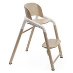 Chaise Haute Bugaboo Giraffe - Bois Neutre et Blanc