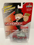 Johnny Lightning 1:64 Pop Culture - Monopoly 1955 Chevy Nomad Advance To Go BOX2