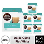 Nescafe Dolce Gusto Coffee Pods 9x Boxes / 144 Caps Flat White