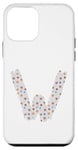 iPhone 12 mini Retro Bold Letter Stars - W - Design - Alphabet - Marker Case