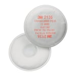 Filtre à particules rond 2135 EN 143:2000 P3 pour 4000370675-680 -690-691 3M (Par 20)