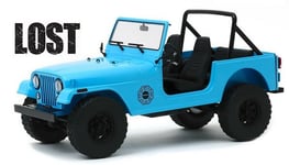 GREENLIGHT, JEEP CJ-7 1977 from the LOST series, 1/18, GREEN19064