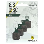 Magura MT 8.S Sport Vert Vélo MTB Freins A Disque Hydrauliques Plaquettes de