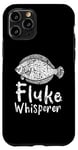 Coque pour iPhone 11 Pro Le Chuchoteur de flets - Équipement de pêche au flet