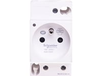 Schneider Electric Modulärt Uttag Med Lampa Ipc 2P+E 10/16A 250V För Skena Vit A9a15307 - A9a15307