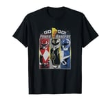 Power Rangers Red White & Blue Ranger Americana Panels T-Shirt