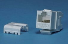 LAATUANTENNI LIITIN-CAT6 RJ45 KEYSTONE LIITIN CAT6 UTP (LA-C6-WT-KS)