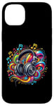 Coque pour iPhone 14 Plus Casque hip-hop urbain rétro vintage dj fantaisie graffiti