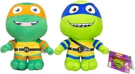 v2 Lot de 2 pcs Teenage Mutant Ninja Turtles Soft Velboa Peluche   28cm -S-330