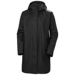 Helly Hansen Moss Regnkåpe, Dame, Black