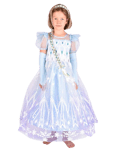 Den Goda Fen - Princess dress - Frozen Blue (110-116 cm) (F65015)