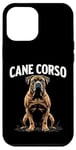 Coque pour iPhone 12 Pro Max Cane Corso Majestic Amoureux des races de chiens