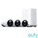 Eufy Security E330 3 Cam Kit with S380 4K Outdoor Camera System USECODE £349