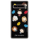 ERT GROUP Coque de Protection pour Samsung S10 5G - Motif Friends 013 - Parfaitement adaptée à la Forme du téléphone Portable - en Partie Transparente