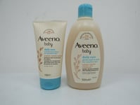 Aveeno Baby Daily Care Gentle Bath & Wash + Daily Care Moisturising Lotion