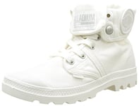 Palladium Femme Pallabrouse Baggy Baskets, Blanc (Marshmallow/Marshmallow G57), 37 EU