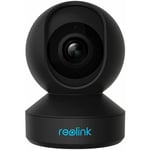 Reolink - Caméra de Surveillance WiFi 2K 4MP, Pan&Tilt pour bébé, Audio Bidirectionnel, Détection de Mouvement, Vision Nocturne ir, E1 Pro Noir