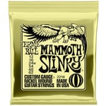 Ernie Ball Mammoth Slinky 12-62 sähkökitaran kielet, 2 kielisetin bundle