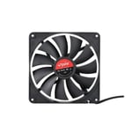 Ventilateur - SPIRE - 140mm - 65 CFM - 2.6 mm H2O - 28 dB