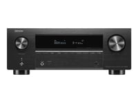 Denon AVCX3800HBKE2- 8K - HDR - 9,4 kanaler - 9 x 105 Watt - svart