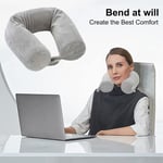 Memory Form Bedding Pillow Neck&Head Support Twist Travel Pillow Neck Pillow