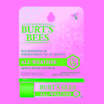 All Weather SPF 15 Lip Balm 0.15 Oz By Burts Bees