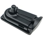 Clip à ceinture compatible avec Motorola Talkabout T5320, T5400, T5310, T5410 appareil radio - plastique, noir - Vhbw