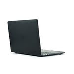 Aaiino Soft Shell Coque Semi-Transparente pour MacBook, Finition Mate, Ultra légère et résistante, Coque de Protection pour MacBook Pro 13" (début 2020 et M1 2020), Anti-Rayures et Anti-Chocs, Noir