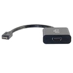 C2G USB C 3.1 to HDMI 4K Audio & Video Adapter - Black - Suitable for use with MacBook Pro, iPad Pro, Dell Latitude, Google Pixel, Chromebook, Nexus, Huawei and more