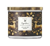 Woodbridge Joy to the World Tumbler Jar Candle Signature Fragrance Collection