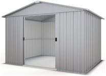 Yardmaster Metal Garden Shed - 10 x 10ft