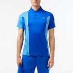 Lacoste Mens Sport x Novak Djokovic Regular Fit Polo Shirt in Blue material_cotton - Size X-Large