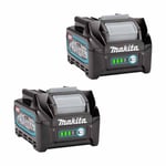 Makita BL4050F 40v Max XGT 5Ah Battery Twin Pack (2x5Ah)