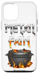 Coque pour iPhone 13 Pro Dutch Oven Design Metal Fan Dutch Oven