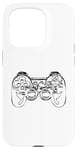 Coque pour iPhone 15 Pro Contrôleur de jeu pour garçons Sketch Game Console Jeux