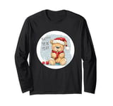 Happy Teddy Bear for a Magical New Year Outfit Long Sleeve T-Shirt