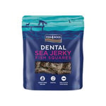 Fish4Dogs Godbit hund Dental sea jerky fish squares 115 gram