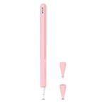 Apple Pencil 2 Fleksibelt Silikondeksel - Rosa