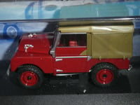 Land Rover Series 1 80" Wheel Base with Canvas Tilt  Red  Vanguards model1:43RD.