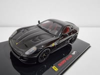 Hotwheels T6932 599 GTO Ferrari Black 1/43 #NEW